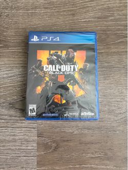 Sealed Call Of Duty Black Ops 4 PS4
