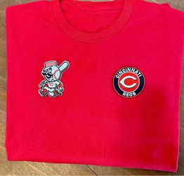 red cincinnati reds shirt