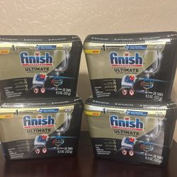🔥 BULK DEAL: 112 FINISH Ultimate Dishwasher Pods (4 Containers) - $28 TODAY ONLY