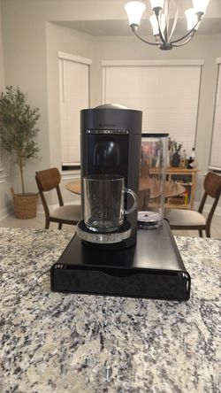 Nespresso Vertuo Plus Deluxe + Pod holder Drawer