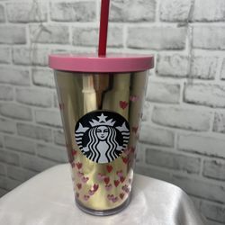 Starbucks Hearts Tumbler