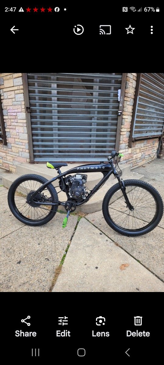 79cc Phantom Motorbike