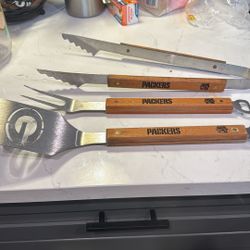 Green Bay Packers BBQ Set