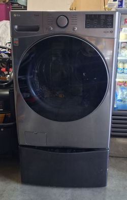 LG THINQ WASHER AND SIDEKICK