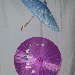 2 Vintage Umbrellas