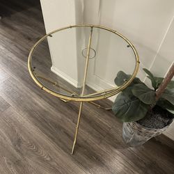 Gold Glass Tables 
