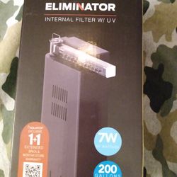 Brand New  Internal Filter In The Box. And  1 Canister Filter  
