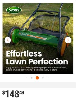 Scott reel mower