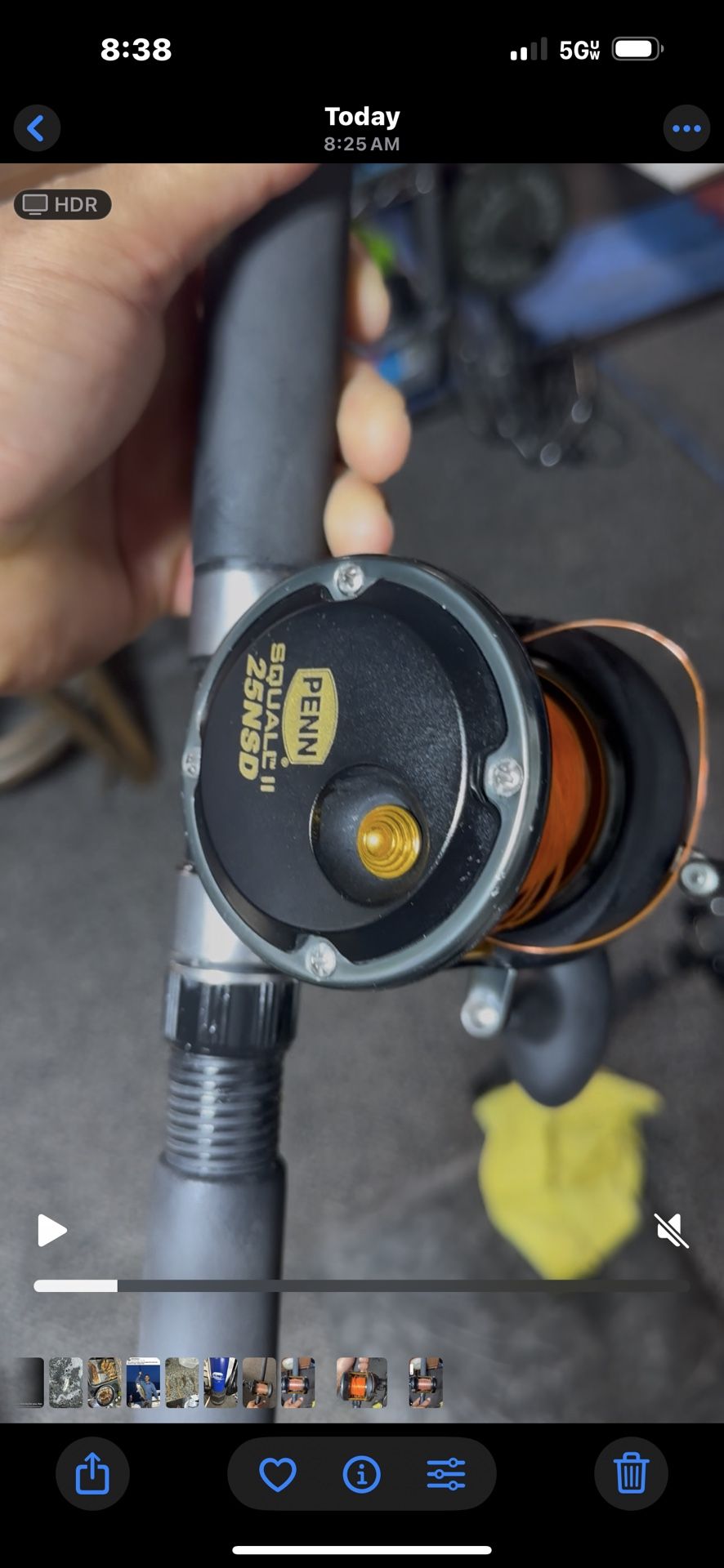 Penn Squall II 25NSD & 40SD 