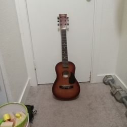 Miniature acoustic guitar