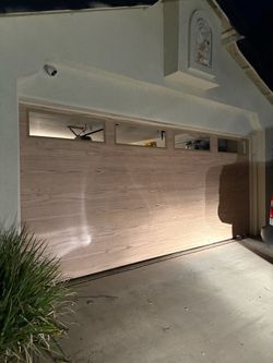 Garage doors