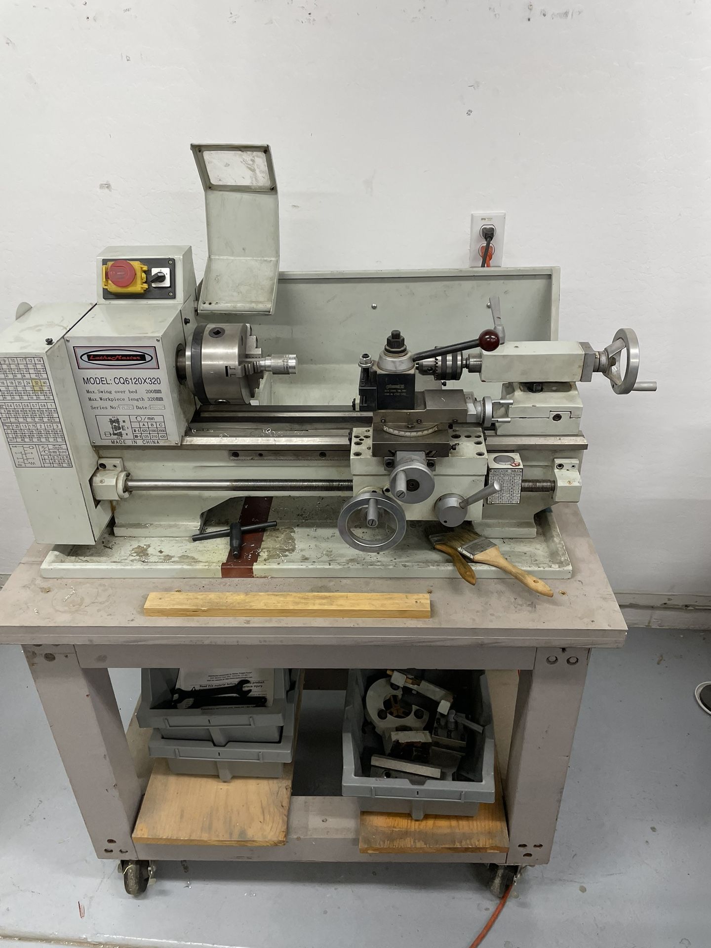 Benchtop Lathe, 8x14