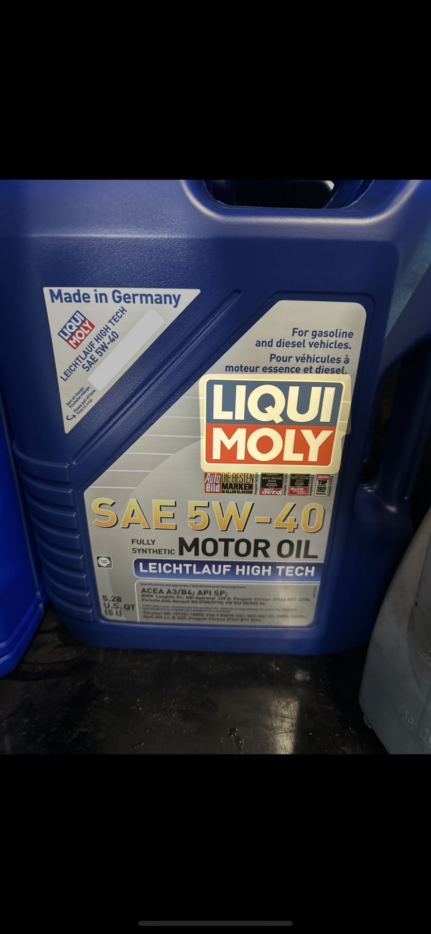 BMW Mercedes Liqui Molly Service