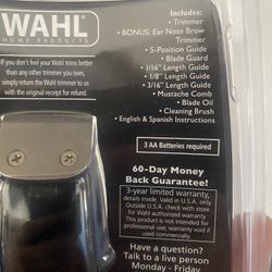 Wahl clippers