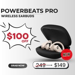 🎧 Beats Powerbeats Pro (Brand New) – Now $149! Save 40% + $1 Down Option + Warranty 🔥