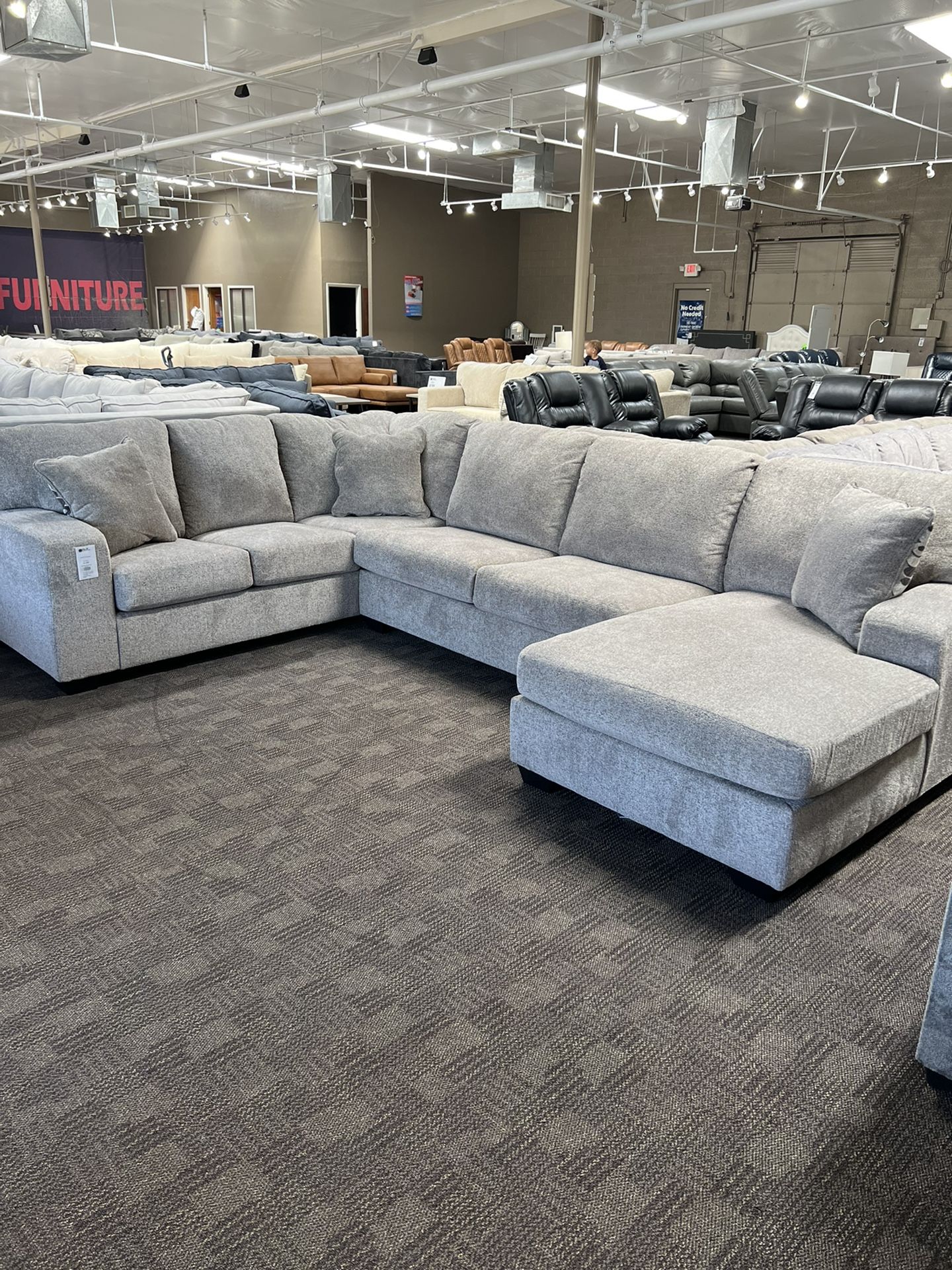 Grey Sectional Couch New