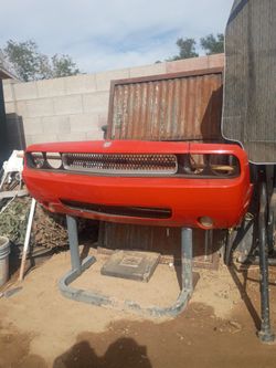 Dodge Challenger  Front Bumper Assembly It Does Not Have The Dodge Logo On The Front Badge Is Gone