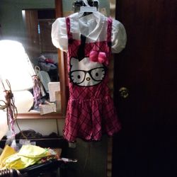Young Girls' Hello Kitty Halloween Dress (Obo)