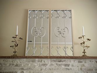 Wrought Iron Gate Mirror