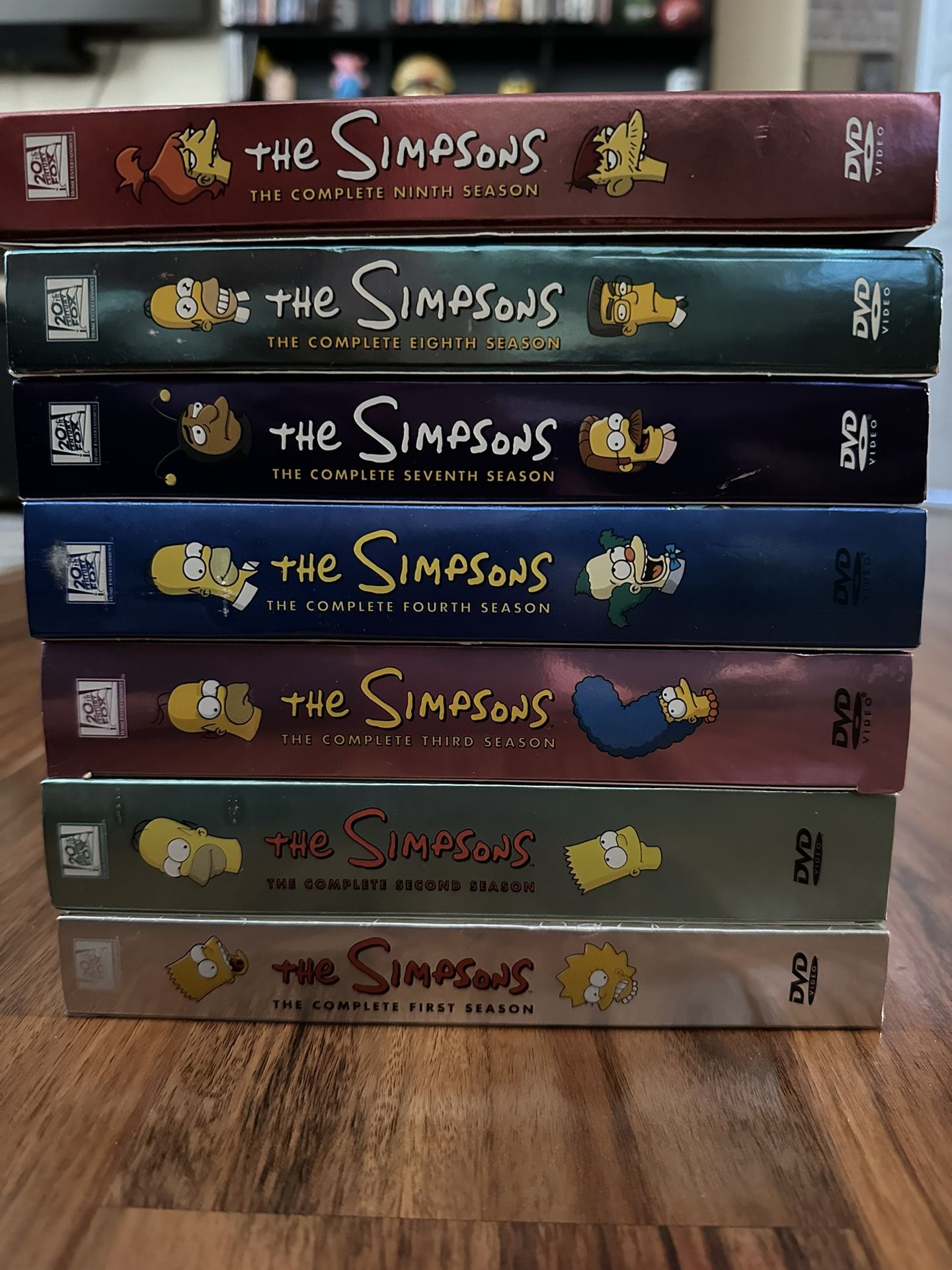 The Simpson DVD Seasons 1-4, 7-9
