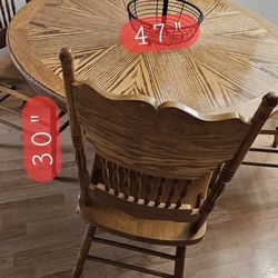 Dinning Table  4 Chairs 