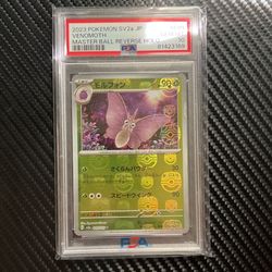 Venomoth MASTER BALL REVERSE HOLO