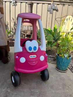 Little tikes pink car