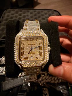 Cartie Moissanite Bussdown Watch
