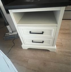Nightstand for sale ! With built in power outlet and usb port