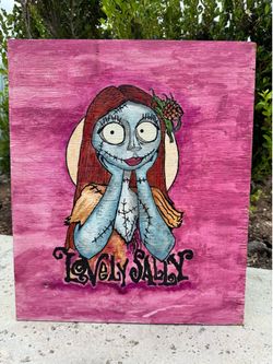 Lovely Sally Painting - The Nightmare Before Christmas