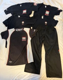 Tiger Schulmann’s MMA Training Gear Bundle Rashguard Pants 4 Tees