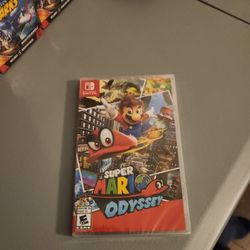 Nintendo Switch Super Mario Odyssey New