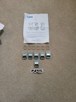 NRS Rafting 1" Cam Buckles and Strap Slides