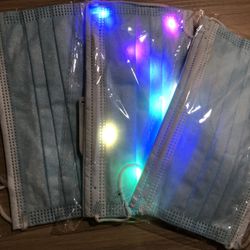 3 LED Face Masks Lot 