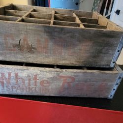 Old Wooden Beverage Crates 
