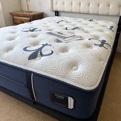 Stearns & Foster Studio Mattress & Sealy Ease Adjustable Base - Full Size
