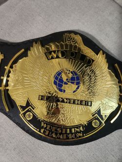 Wwf Double Winged Eagle Heavywheight Belt