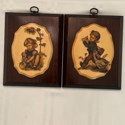 Hanging Wood Plaque 
