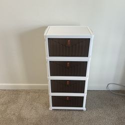 4 Tier Storage Bins with Lids, 23QT Stackable Closet Organizers