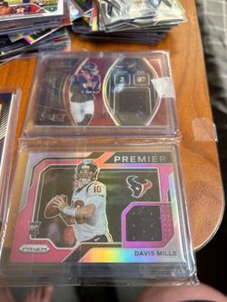 Will Anderson jr and Davis mills rc jerseys Texans trade sell