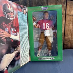 1997 Hasbro Starting Lineup Joe Montana 12-Inch Poseable Large-Size