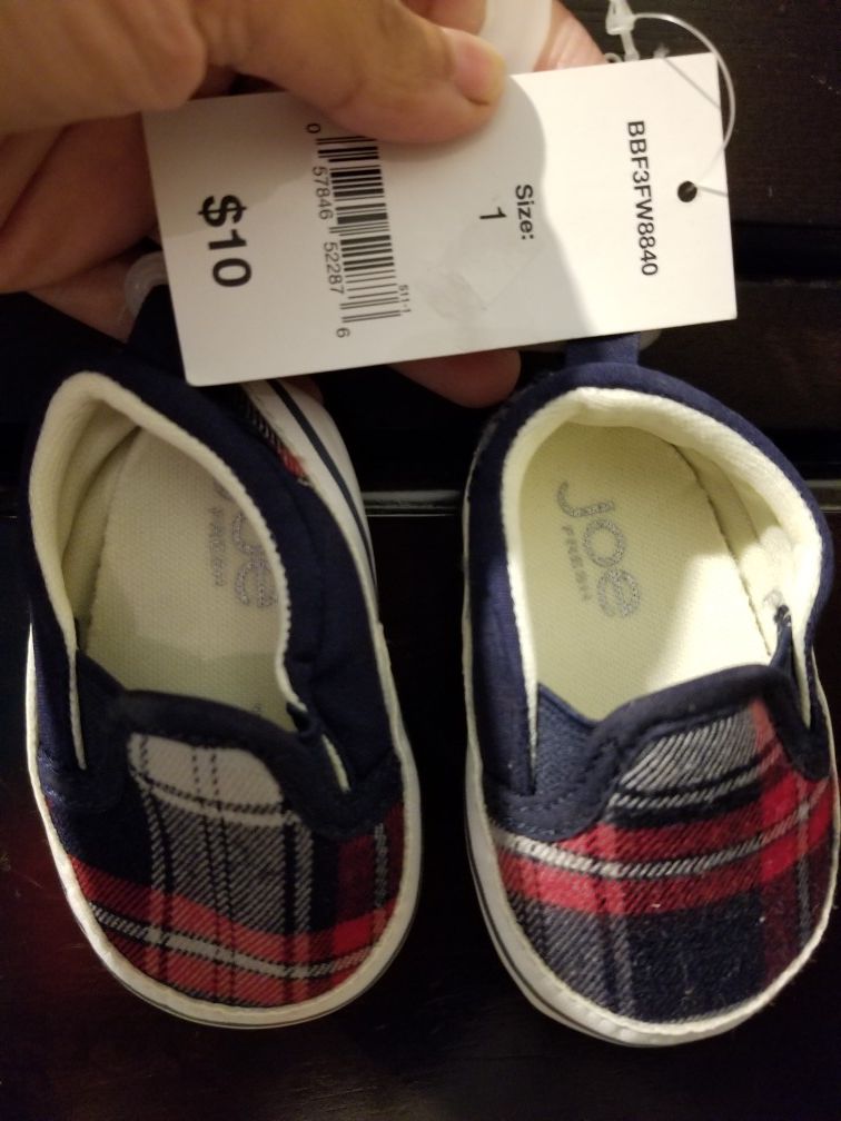 New baby boy clothes shoes