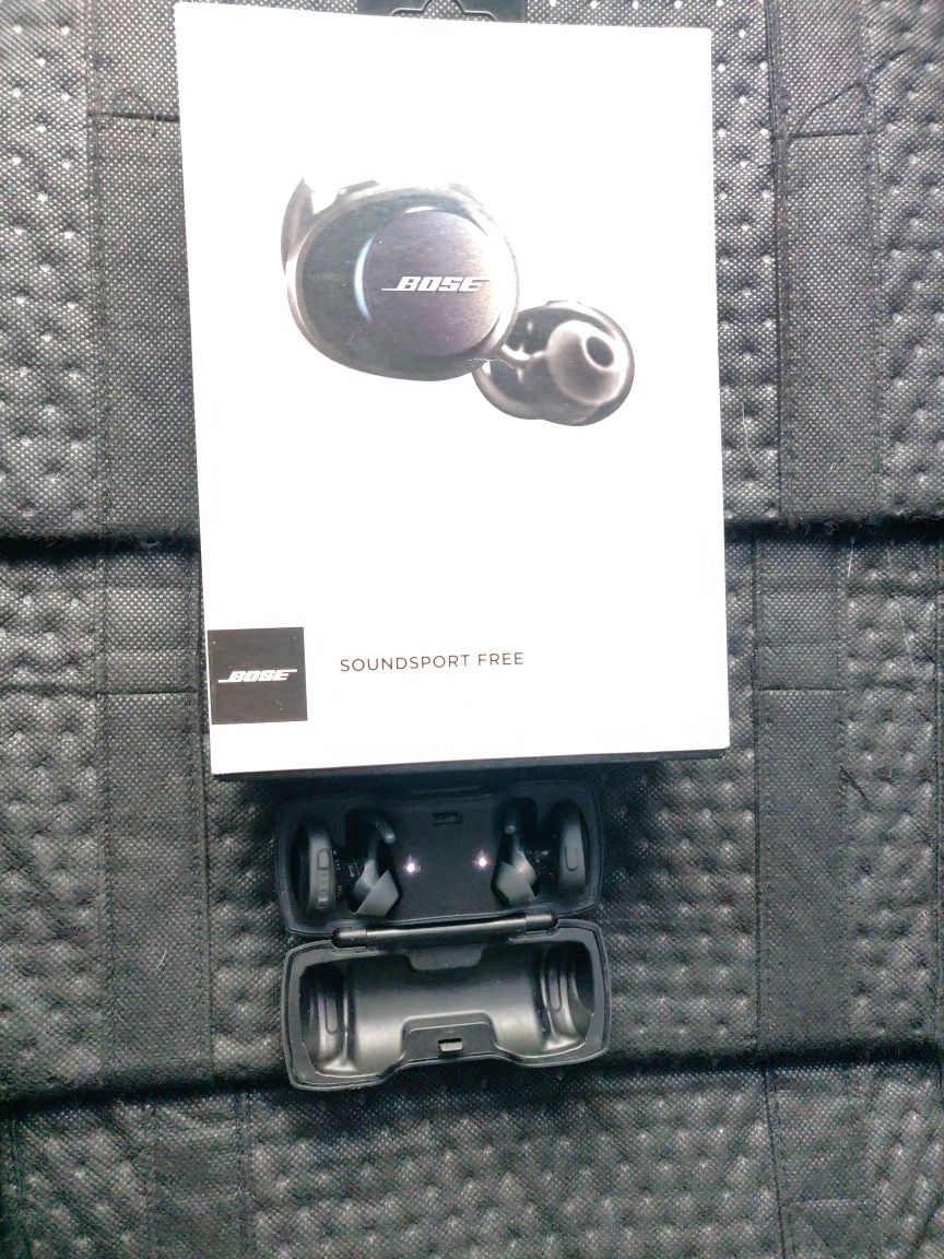 Bose soundsport free Bluetooth earbuds airpods style