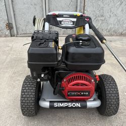 SIMPSON Pro Series with AAA AX300 Pro Axial Pump 3500-PSI 2.5-GPM Cold Water Gas Pressure washer