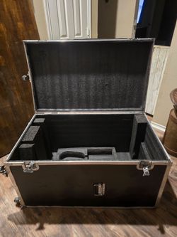 Huge container trunk on wheels