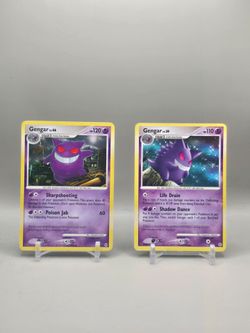 Pokémon Gengar Card Lot of 2