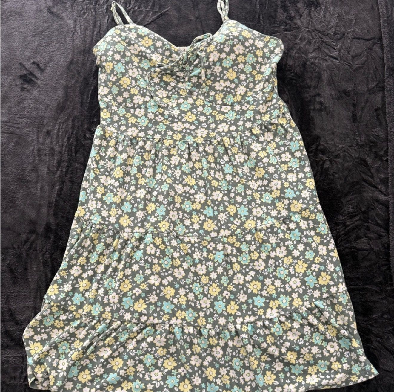 Floral Spaghetti Strap Dress