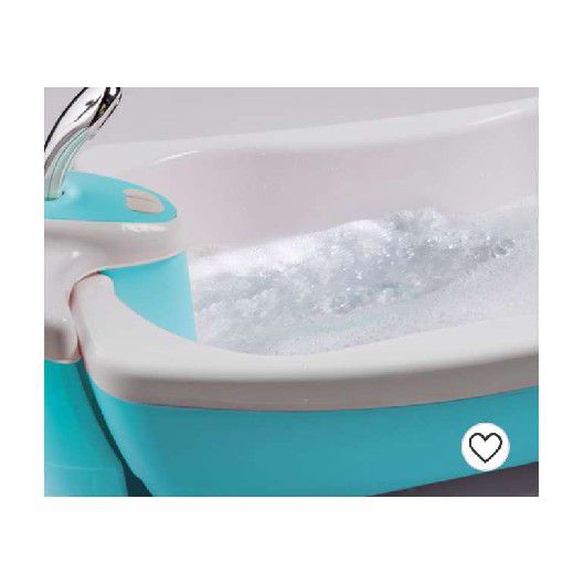 Baby Spa Tub, Teal And White 