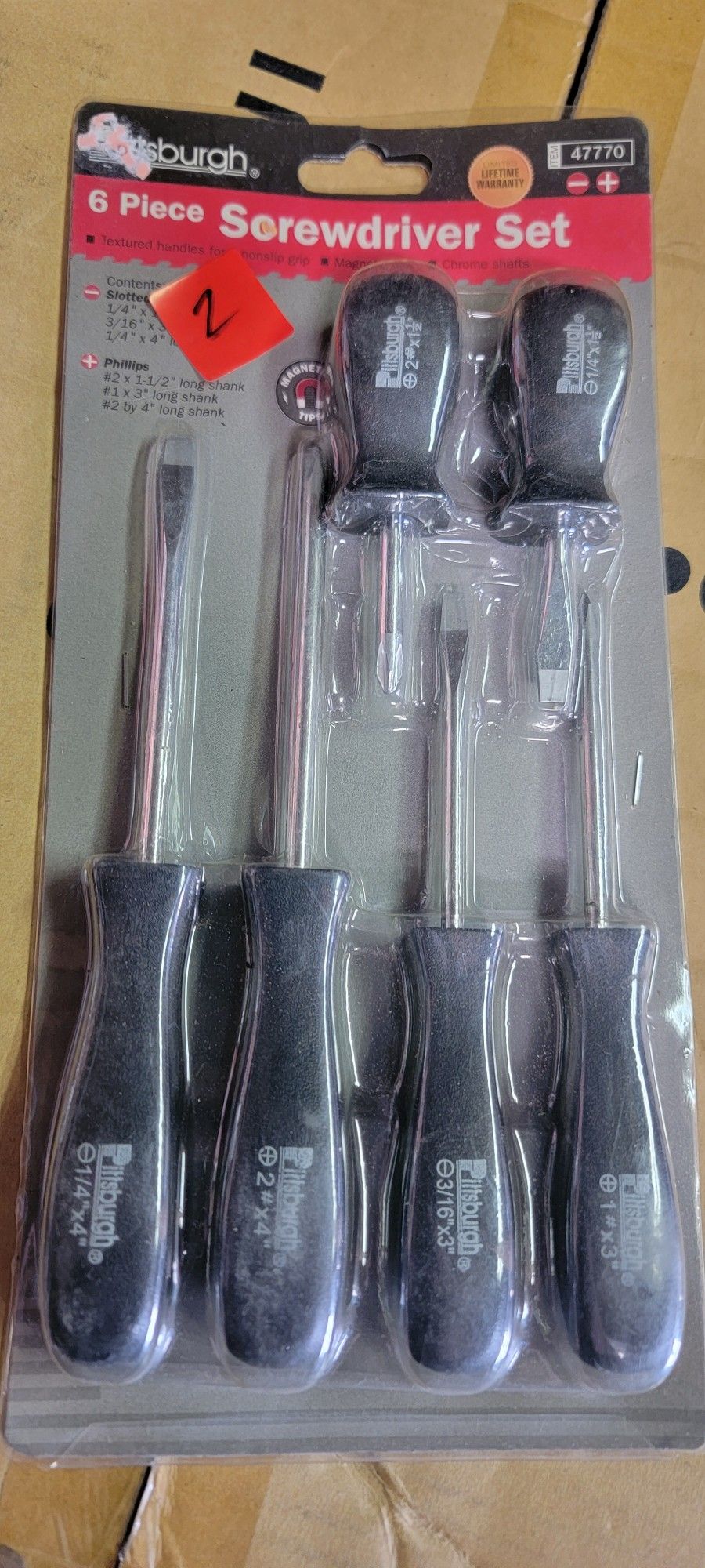 6 PC Screwdriver Set