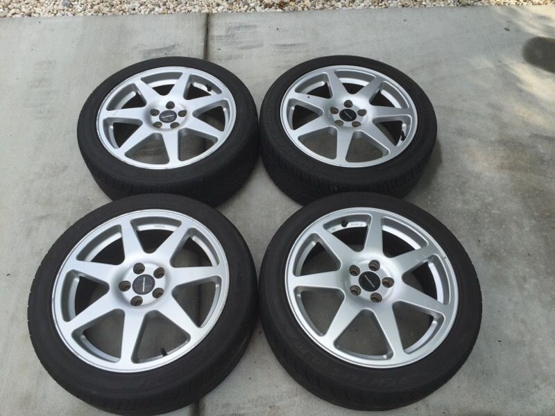 Prodrive P7 wheels 17x7 +52